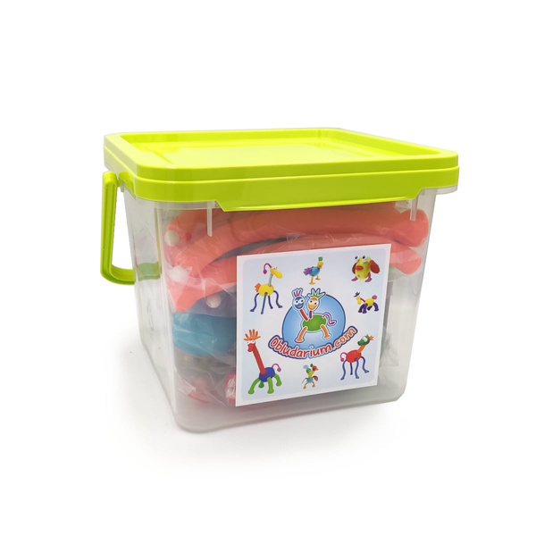 Unique animals - Obludarium blocks 62 el.