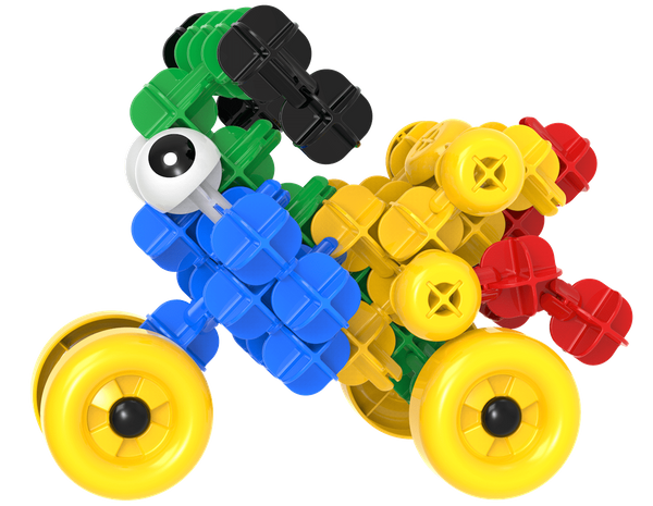 Klocki konstrukcyjne Molyka RED Box 159 elementów 3+ – Molyka