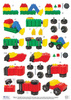 Morphun 4 Vehicles 64 el. - Construction blocks