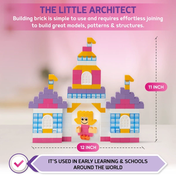 Klocki Little Architect Unicorn - 370 el.