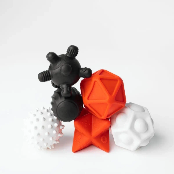 Contrast sensory balls 6 pcs.