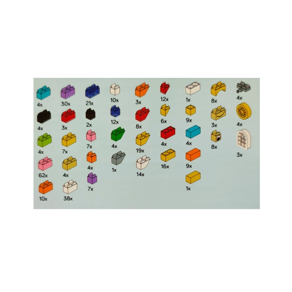 Klocki Little Architect Unicorn - 370 el.