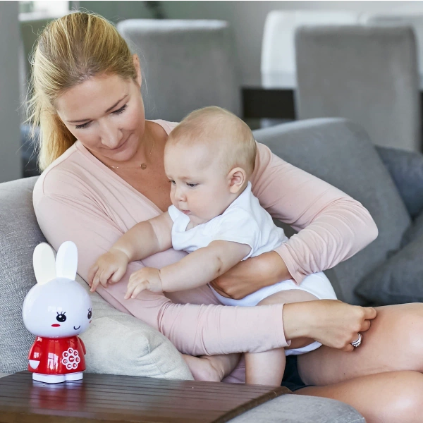 Króliczek Alilo Honey Bunny G6 RED - czerwony