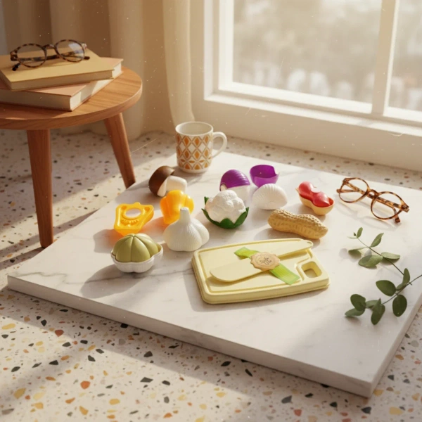 Cutting Vegetable Toy Set with Board – Jinkee 3+