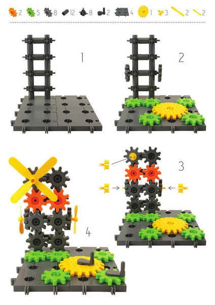 Korbo EDU Technix construction blocks 420 el.