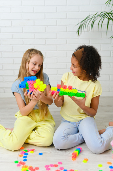 Meli Neon Basic Edu construction blocks - 1200 el.