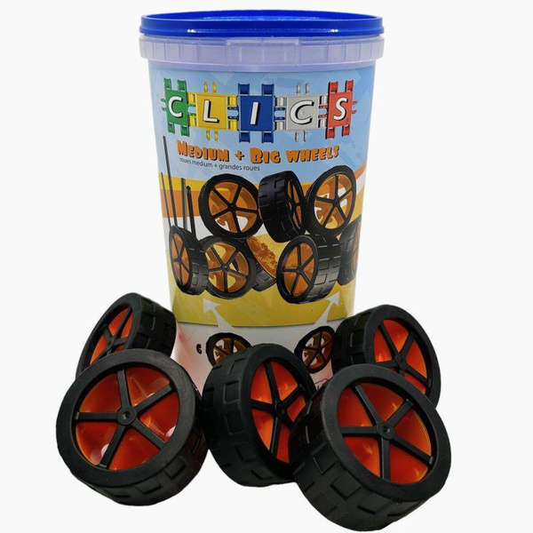 Clics Tuba Mix - small and large wheels