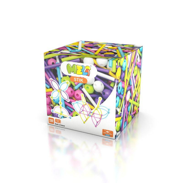 Meli Stik Pink blocks 150 el.