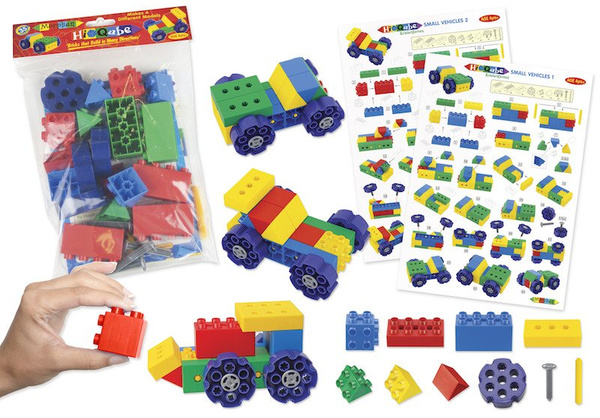 Morphun Hi-Qube 4 Vehicles - Construction Blocks