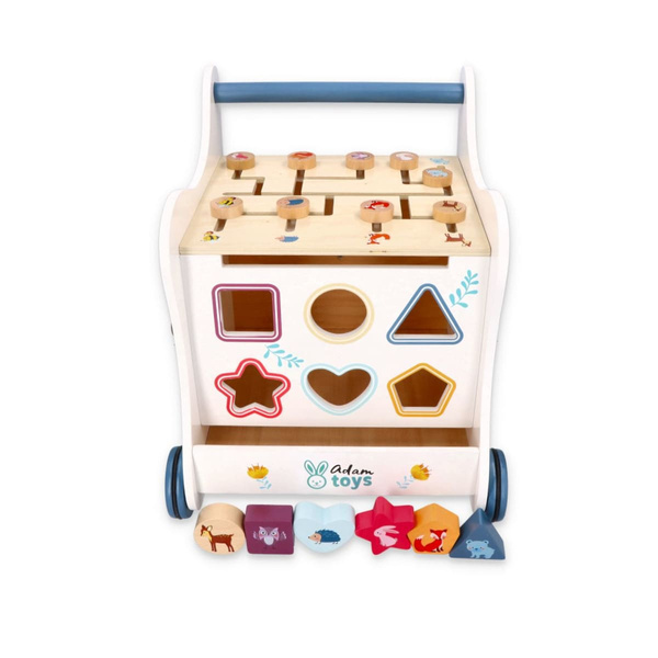 Wooden pusher - Forest adventure