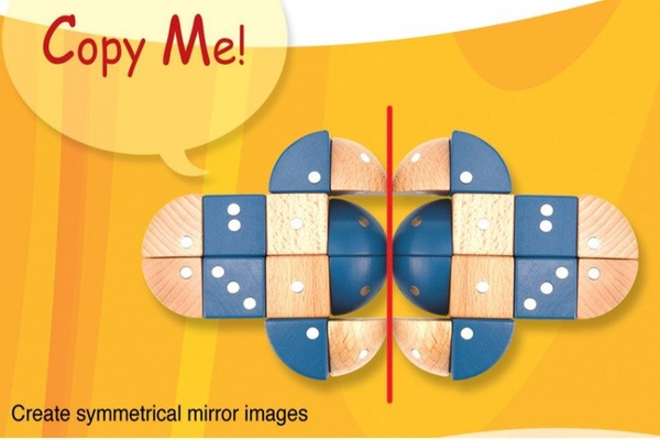 Magnetic wooden blocks - IGEO 24 el.