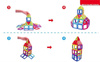 Magical Magnet 168 el. - Magnetic blocks