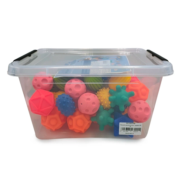 Sensory balls - set of 45 el.