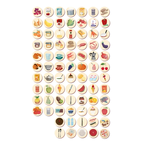 LONDJI memo game Where is the Cheese? - observation memory game