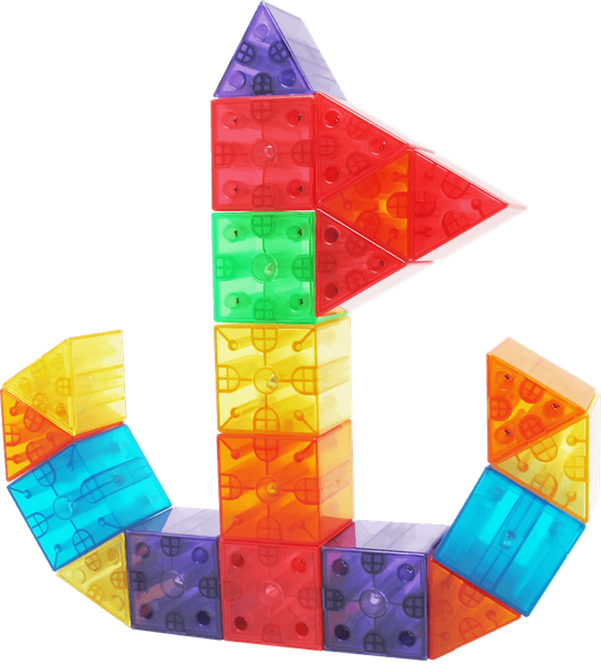 Flip&Snap magnetic blocks 36 el.