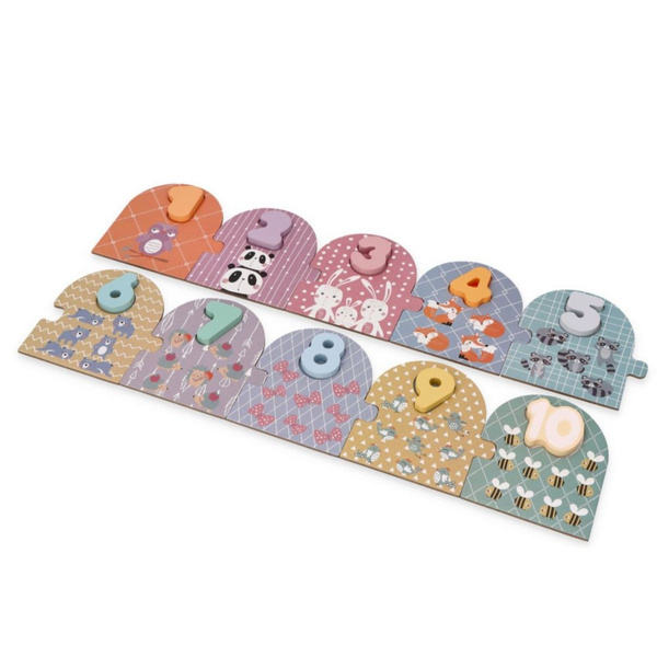 Puzzle for toddlers to learn counting