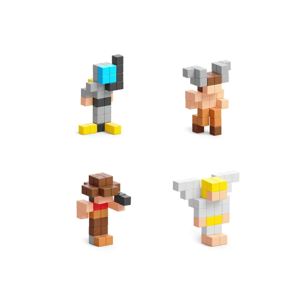 Klocki magnetyczne Pixio Mini Figures Surprise Series 6+