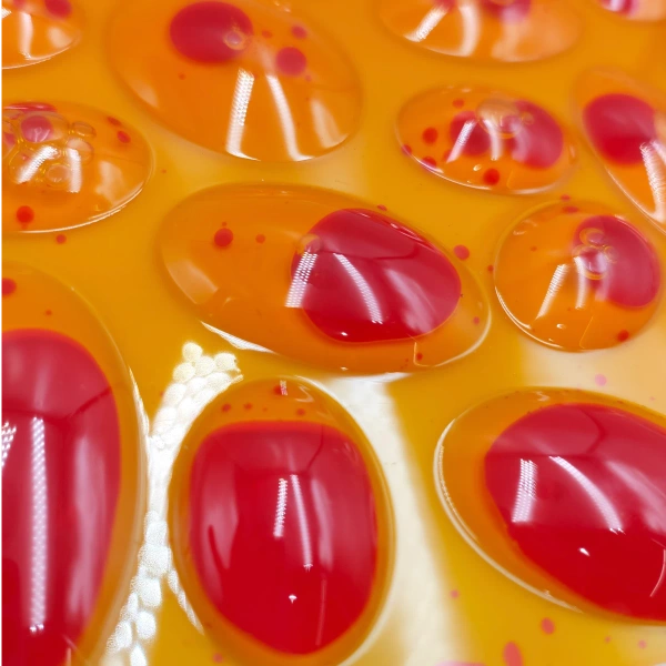 Tullo textured liquid mats - 4 pcs.