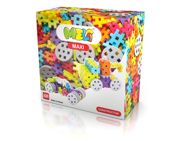Meli Maxi Constructor blocks 220 el.