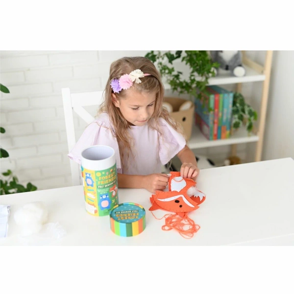 Barney&Buddy - zestaw kreatywny do szycia DIY - leśne zwierzątka