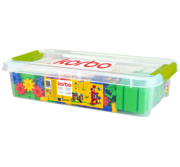 Korbo EDU 430 el construction blocks. 