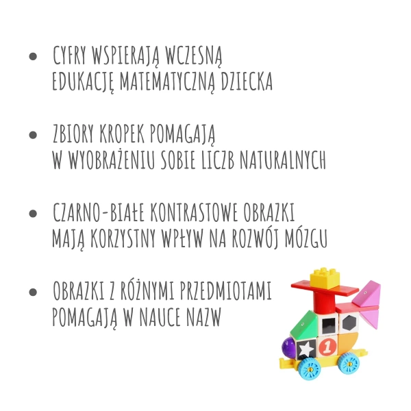 Magnetic blocks Alilo - math - 30 el.