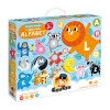 Puzzle podłogowe CzuCzu Alfabet z literami do wyjmowania 3+