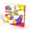 Soft BiBi Puzzle Circle – układanka sensoryczna 6 el. od 6m