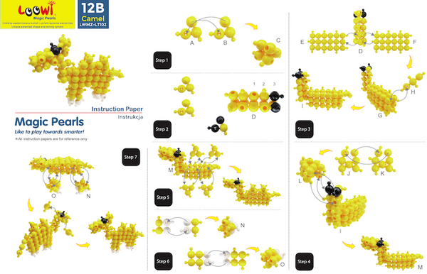 Loowi Animals 308 el. - Construction blocks