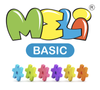 Klocki konstrukcyjne Meli Basic 300 el. – zestaw 3+