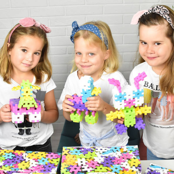 Meli Maxi Pink 50 el construction blocks.