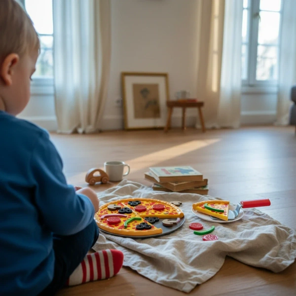 Magnetyczna pizza do zabawy – Popular Playthings 3+