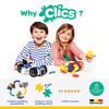 Clics Bucket 6in1 141 el. - Building Blocks - Dinosaurs