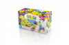 Klocki konstrukcyjne Meli Basic Pink 50 el. – wafle 3+