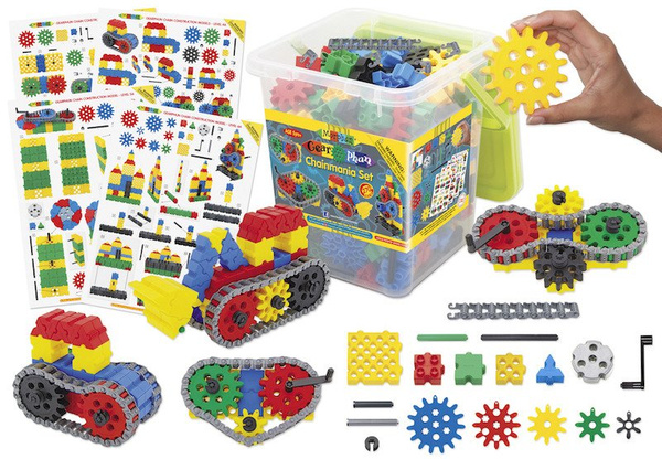 Gearphun Sprockets and chains 270 el. - Construction blocks