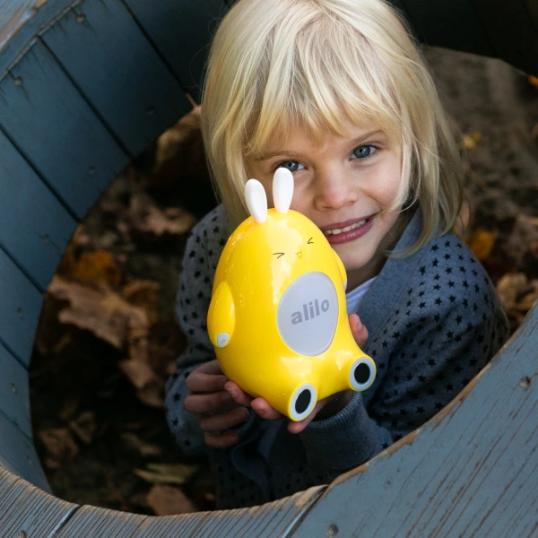 Alilo Happy Bunny P1 YELLOW - yellow