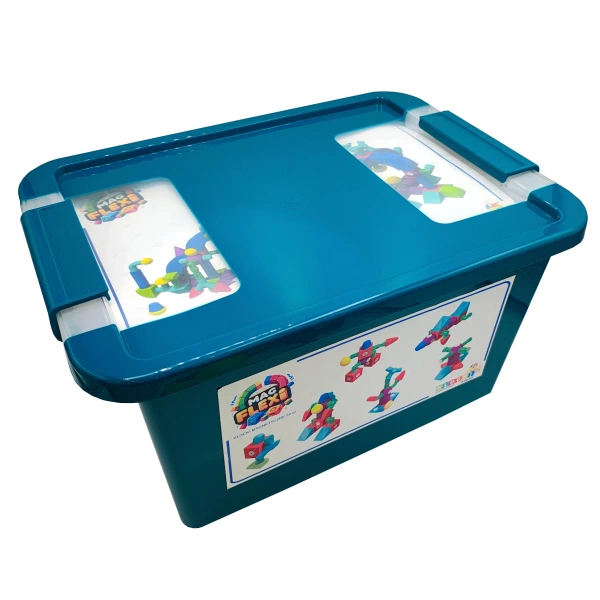 Magnetyczne piankowe klocki - MagFlexi - 50 el.