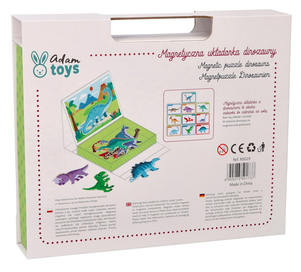 Magnetic puzzle board - Dinosaurs