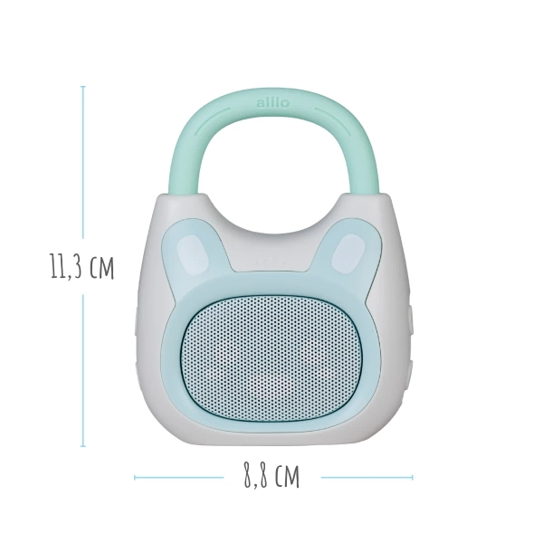Bluetooth speaker Alilo Pocket Bunny K1 BLUE - blue