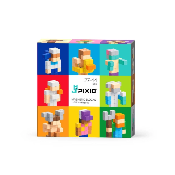 Klocki magnetyczne Pixio Mini Figures Surprise Series 6+