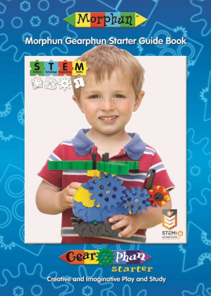 Morphun Gearphun 500 el construction block set. + Instructions 60 pp. A4