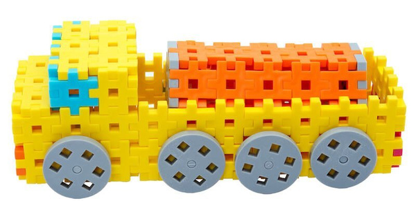 Klocki konstrukcyjne Meli Constructor 400 el. – zestaw 4+