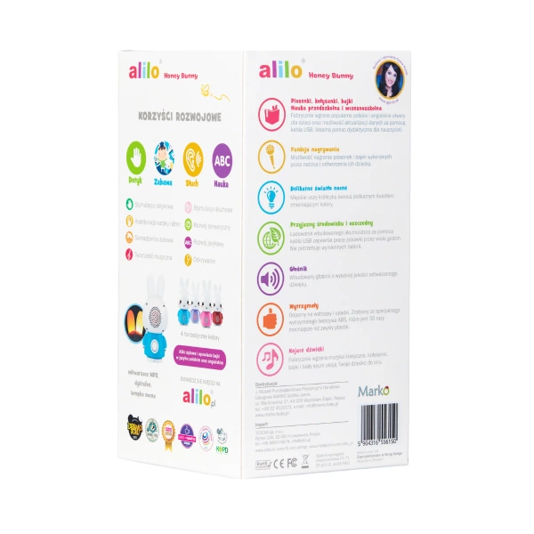 Alilo Honey Bunny G6 PINK - pink