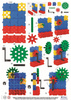 Morphun Gearphun 500 el construction block set. + Instructions 60 pp. A4