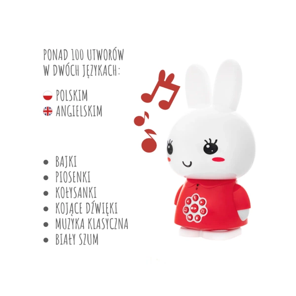 Alilo Honey Bunny G6 RED - red