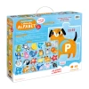 Puzzle podłogowe CzuCzu Alfabet z literami do wyjmowania 3+