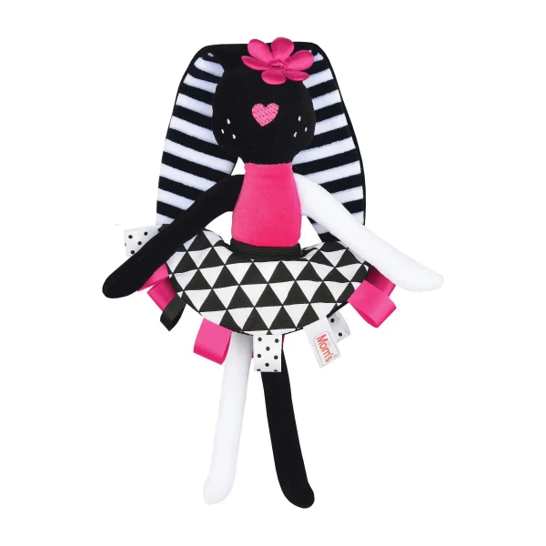 Sensory cuddly toy - Mrs. Bunny