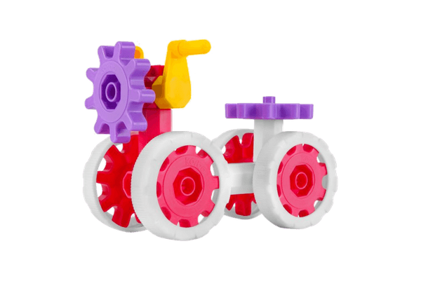 Korbo EDU Pastel construction blocks 370 el.