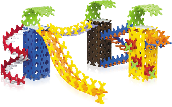 Klocki konstrukcyjne Incastro Box 500 elementów – 4+