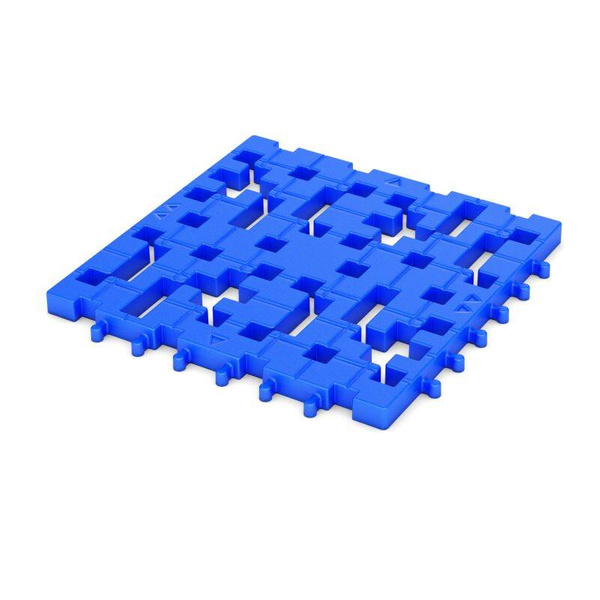 Płytka konstrukcyjna Meli Basic Baseplate niebieska 6 el. – 3+